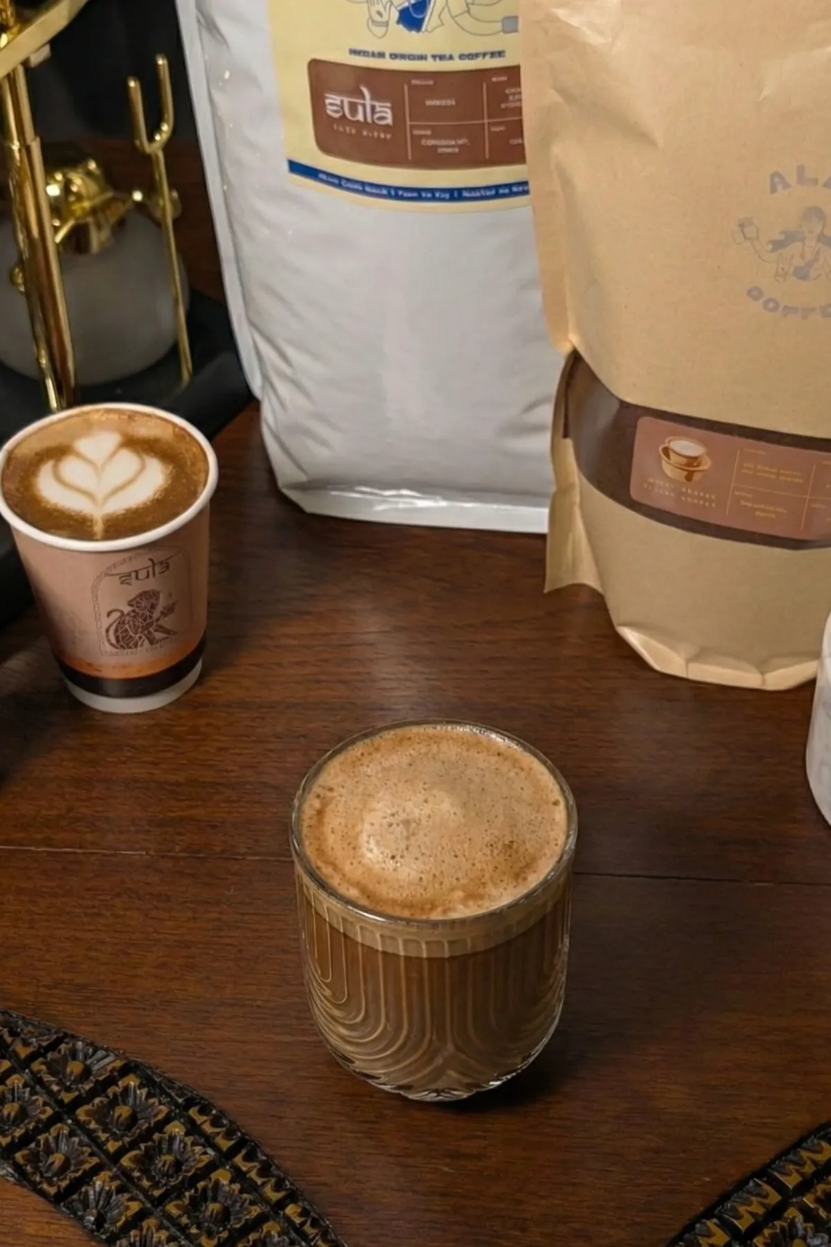 Indian filter coffee at our East Vancouver coffee shop