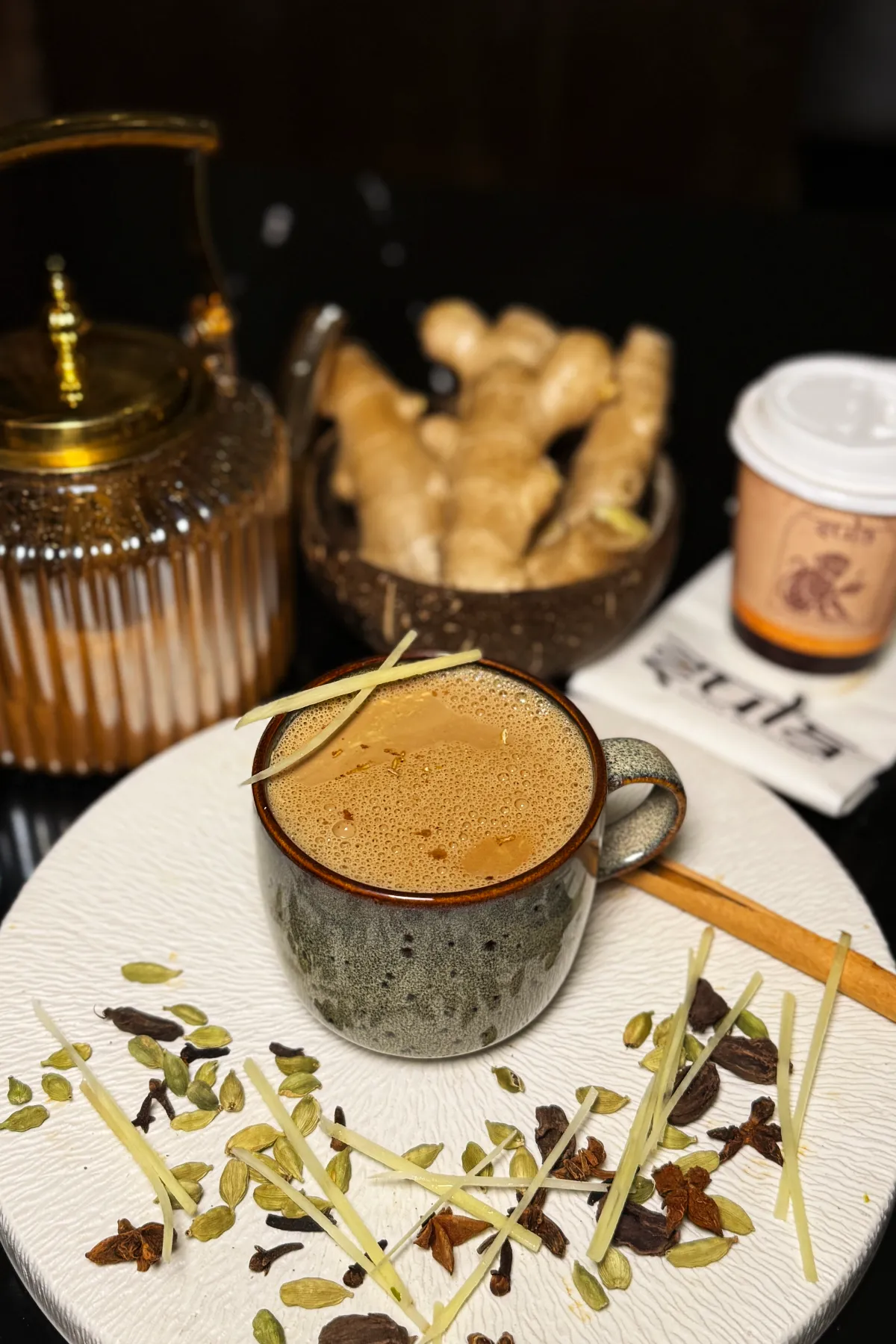 Spicy Ginger Chai